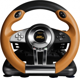 SL-4495-BKOR BKOR DRIFT O.Z. Racing Wheel, black-orange