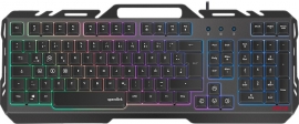 SL-670003-BK ORIOS Metal Gaming Keyboard, black