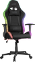 SL-660009-BK REGYS RGB Gaming Chair, black fabric