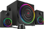 SL-830100-BK GRAVITY CARBON RGB 2.1 Subwoofer System, black