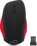 SL-630000-BKRD LEDGY Mouse - wireless, black-red